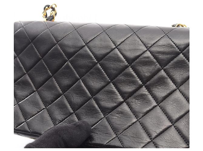 Borsa Chanel Matelassé Full Flap Nero - vista 12