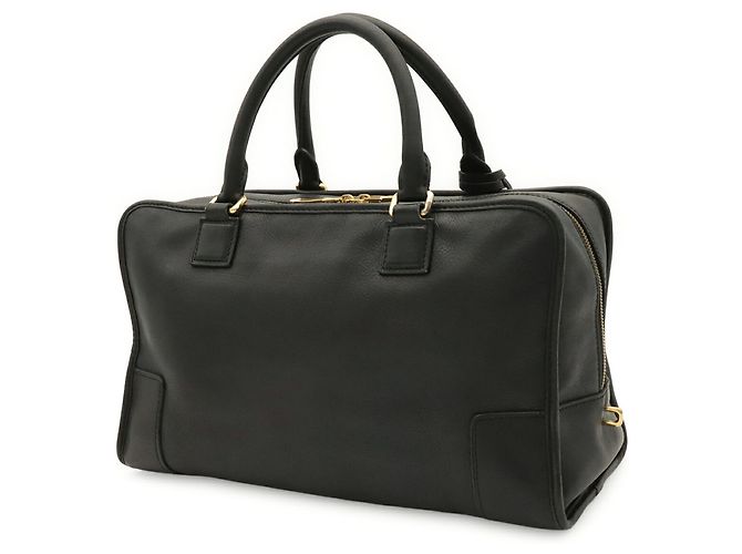 Borsa Loewe Amazona 36 Anagram Nero - vista 3