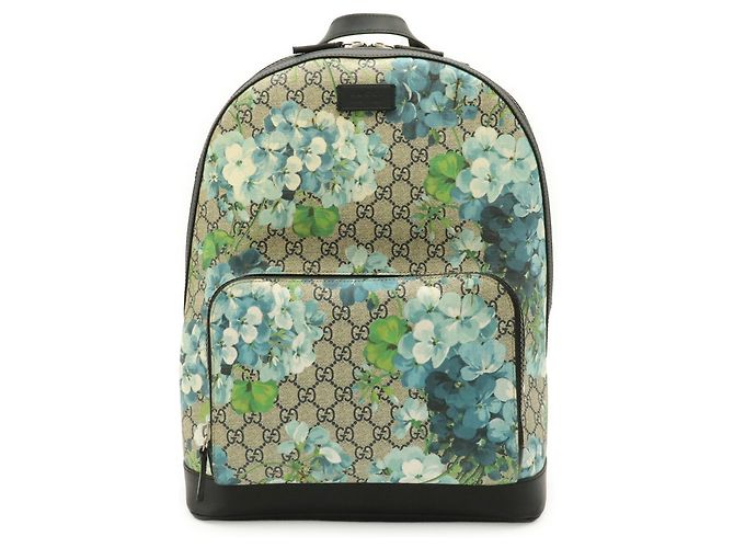 Zaino Gucci GG Blooms Supreme Blu Multicolore - vista 2