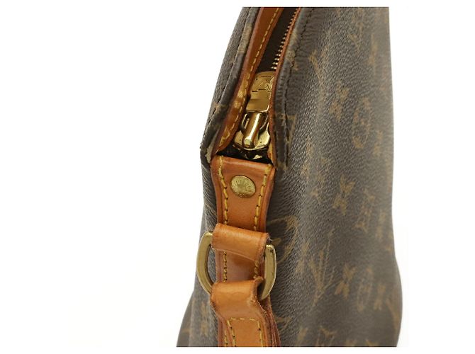 Borsa a Spalla Louis Vuitton Monogram Druot M51290 Marrone - vista 6