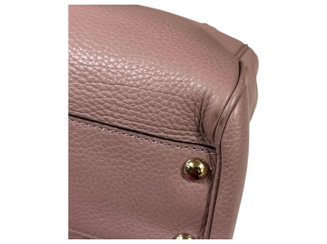Borsa a Spalla Gucci Bamboo Rosa - vista 12