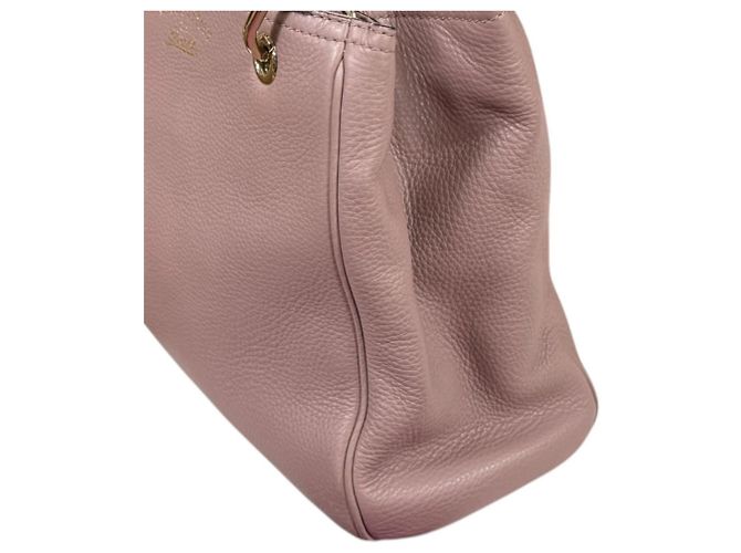 Borsa a Spalla Gucci Bamboo Rosa - vista 14