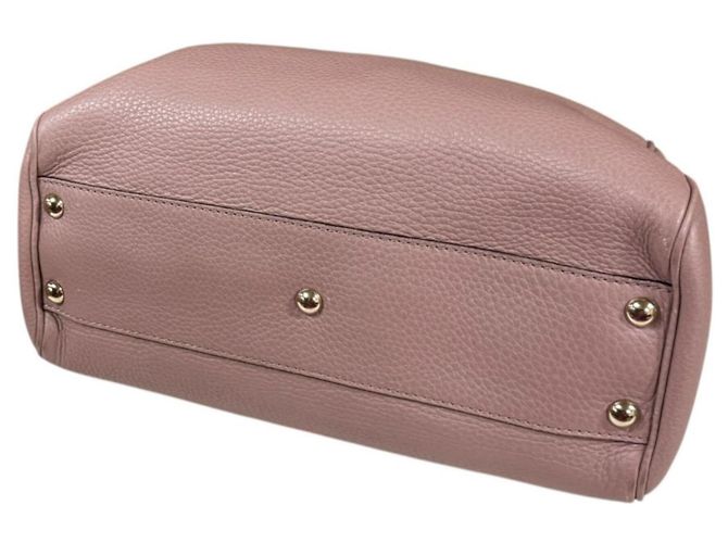 Borsa a Spalla Gucci Bamboo Rosa - vista 5