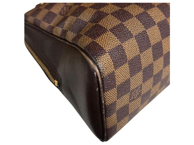 Borsa Louis Vuitton Brera Damier Marrone - vista 13
