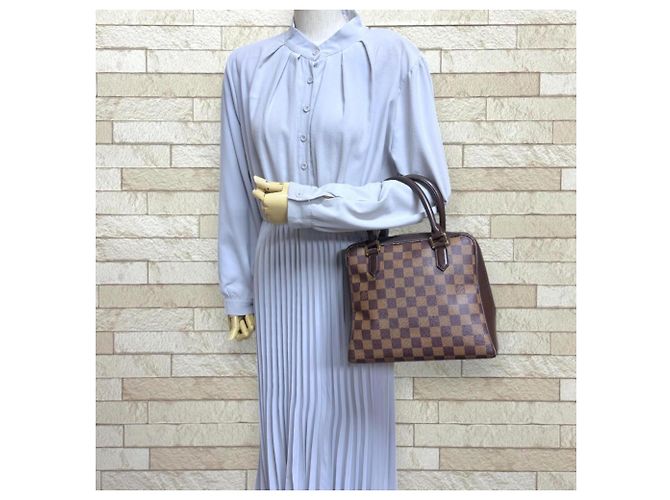 Borsa Louis Vuitton Brera Damier Marrone - vista 2