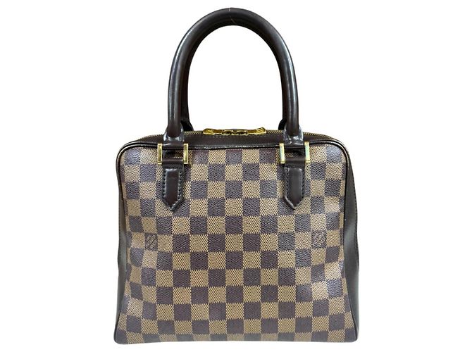 Borsa Louis Vuitton Brera Damier Marrone - vista 3