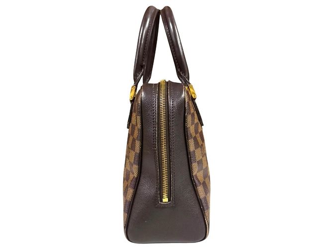 Borsa Louis Vuitton Brera Damier Marrone - vista 4