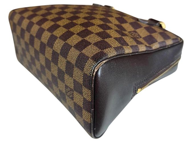 Borsa Louis Vuitton Brera Damier Marrone - vista 7