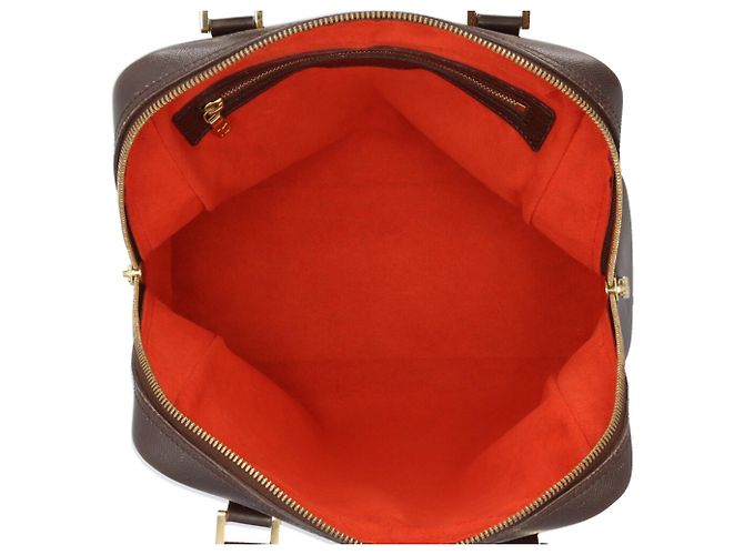 Borsa Louis Vuitton Brera Damier Marrone - vista 8