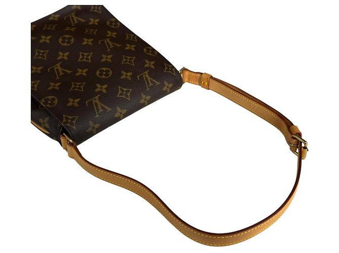 Borsa a tracolla Louis Vuitton Musette Salsa Short Monogram Marrone - vista 14