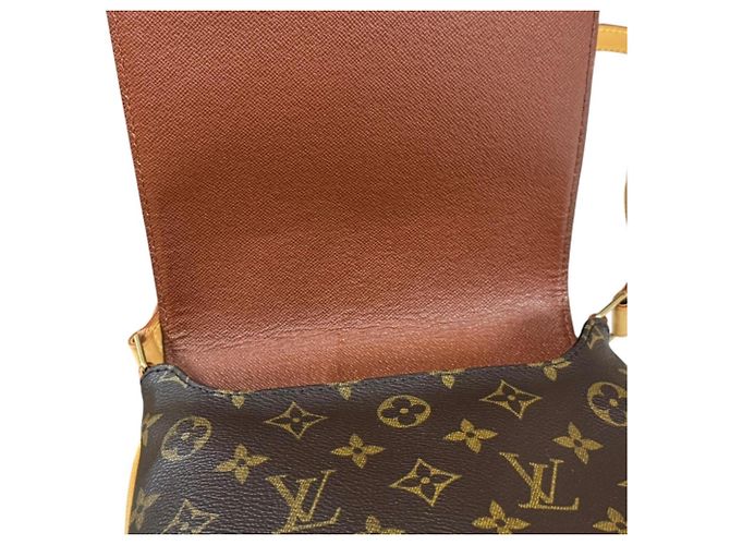 Borsa a tracolla Louis Vuitton Musette Salsa Short Monogram Marrone - vista 7