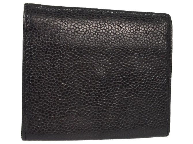 Cartera Plegable Chanel Timeless CC Caviar Negro - vista 2