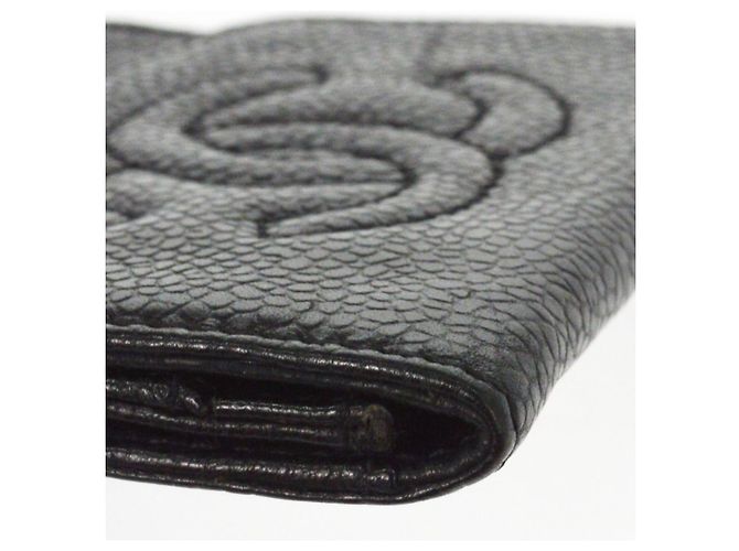 Cartera Plegable Chanel Timeless CC Caviar Negro - vista 6
