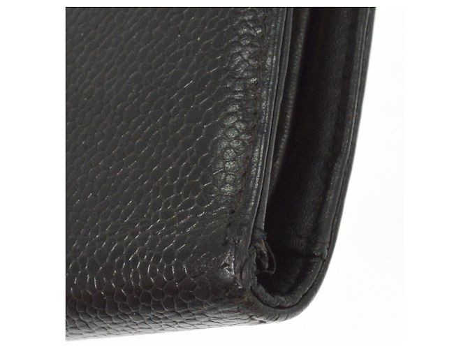 Chanel Timeless CC French Caviar Long Nero - vista 7