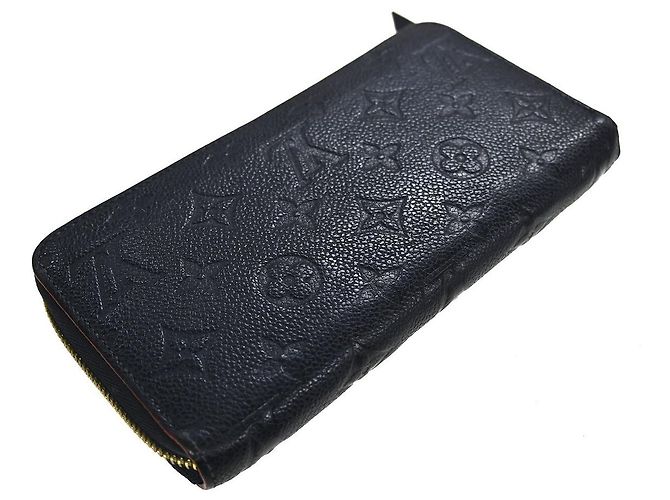 Louis Vuitton Portefeuille zippy Monogramme Empreinte Monogramme Empreinte Blu navy - vista 2