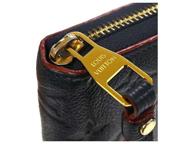 Louis Vuitton Portefeuille zippy Monogramme Empreinte Monogramme Empreinte Blu navy - vista 4
