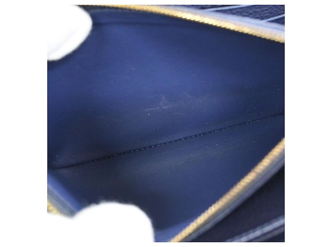 Louis Vuitton Portefeuille zippy Monogramme Empreinte Monogramme Empreinte Blu navy - vista 7
