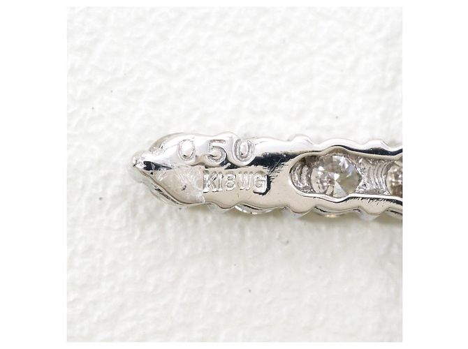 Autre Marque Colar de ouro branco 18K e diamantes Dourado - vista 4