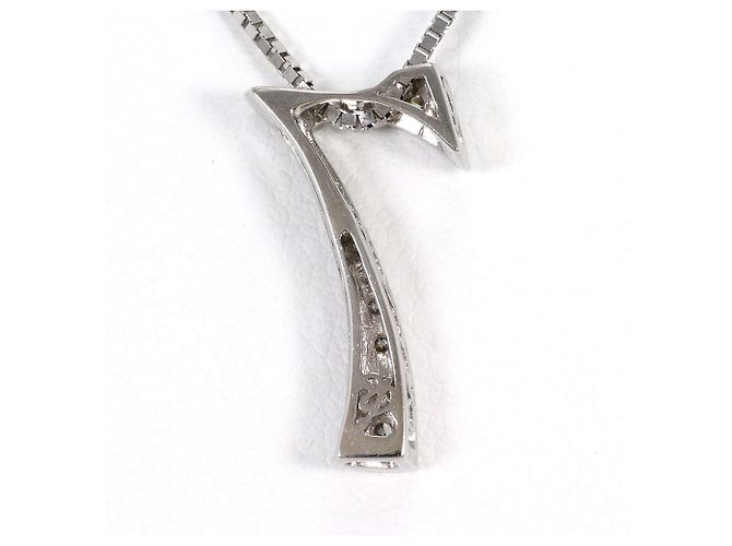 Autre Marque Collana in oro bianco 18K e diamanti D'oro - vista 3
