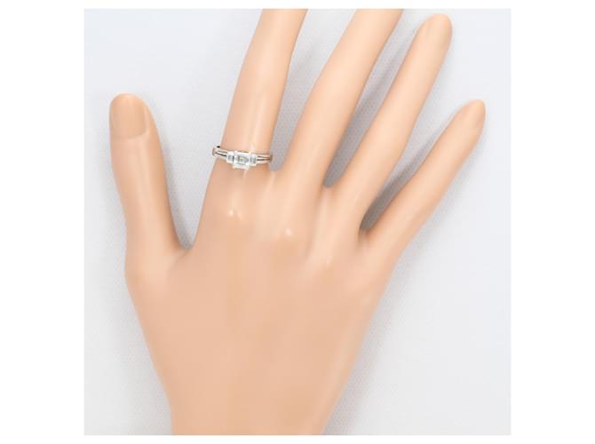 Autre Marque Platin-Diamant-Ring - Ansicht 7