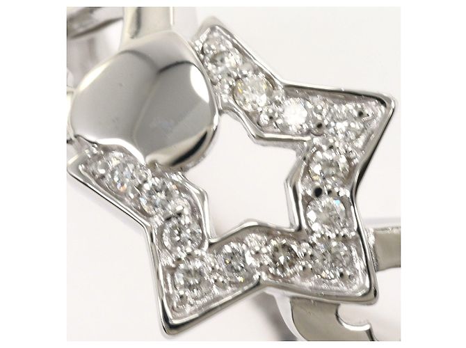 Autre Marque 18K Weißgold-Ring mit Diamant Golden - Ansicht 2