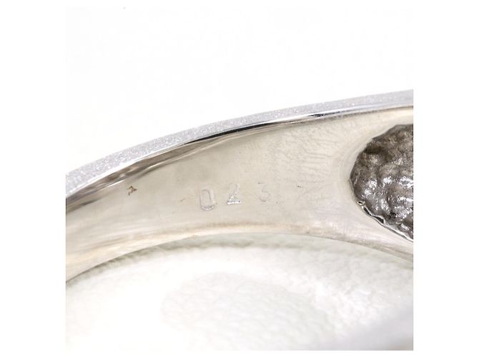 Autre Marque 18K Weißgold Diamantring Golden - Ansicht 6