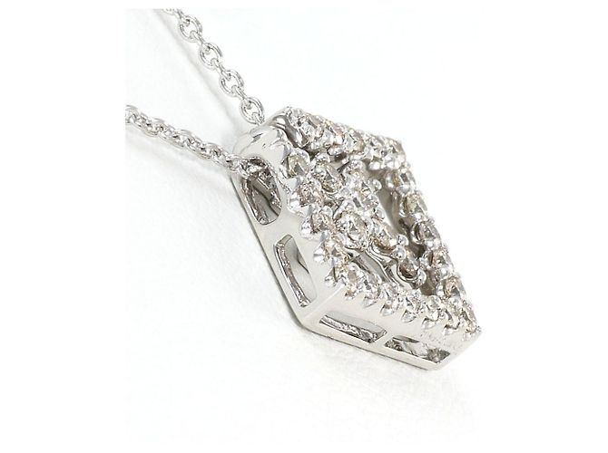 Autre Marque Collana in oro bianco 18K e diamanti D'oro - vista 2