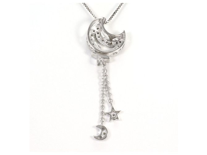 Autre Marque Collana in oro bianco 18K e diamanti D'oro - vista 3