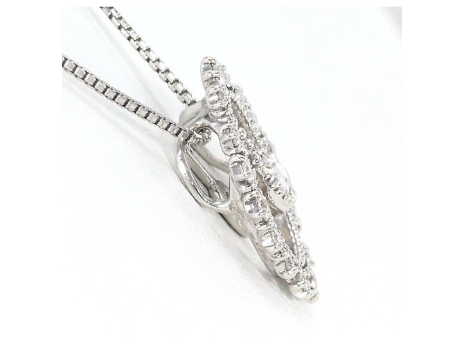 Autre Marque Collana in oro bianco 18K con diamanti D'oro - vista 2