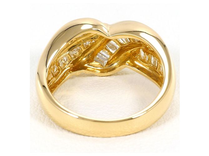 Autre Marque 18K Gelbgold Diamantring Golden - Ansicht 4