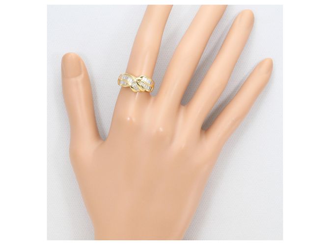 Autre Marque 18K Gelbgold Diamantring Golden - Ansicht 7