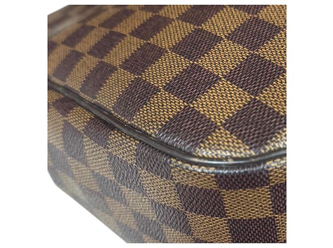 Borsa Tote Louis Vuitton Parioli PM Damier Marrone - vista 10