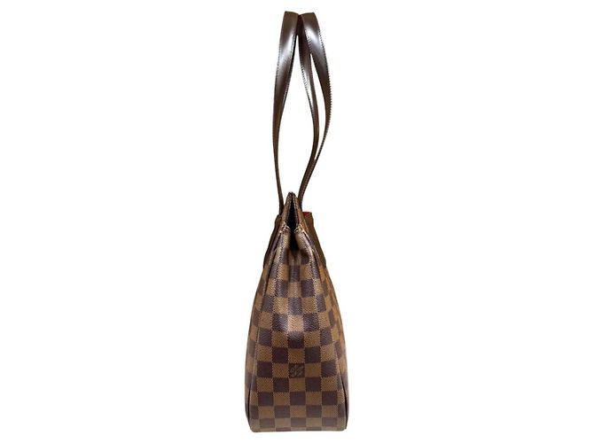 Borsa Tote Louis Vuitton Parioli PM Damier Marrone - vista 4