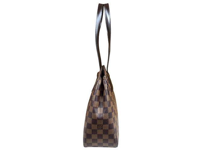 Borsa Tote Louis Vuitton Parioli PM Damier Marrone - vista 5