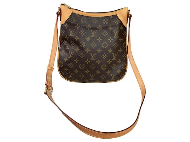 Borsa a Spalla Louis Vuitton Odeon PM Monogram Marrone - vista 13
