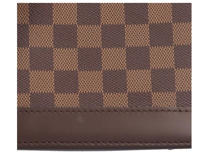 Borsa a tracolla Louis Vuitton Alma BB Damier Marrone - vista 9