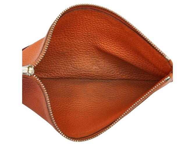 Hermès Hermes Dogon GM Bifold Long Wallet Orange - Ansicht 11