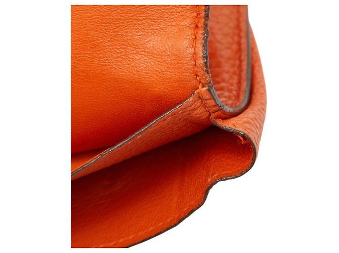 Hermès Hermes Dogon GM Bifold Long Wallet Orange - Ansicht 13