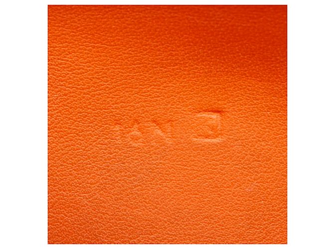 Hermès Hermes Dogon GM Bifold Long Wallet Orange - Ansicht 14