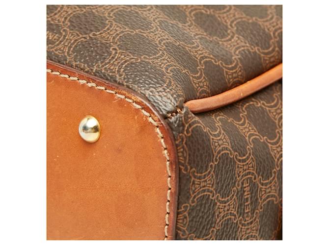 Céline Borsa Celine Macadam Marrone - vista 4