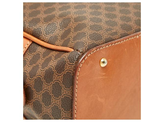 Céline Borsa Celine Macadam Marrone - vista 5
