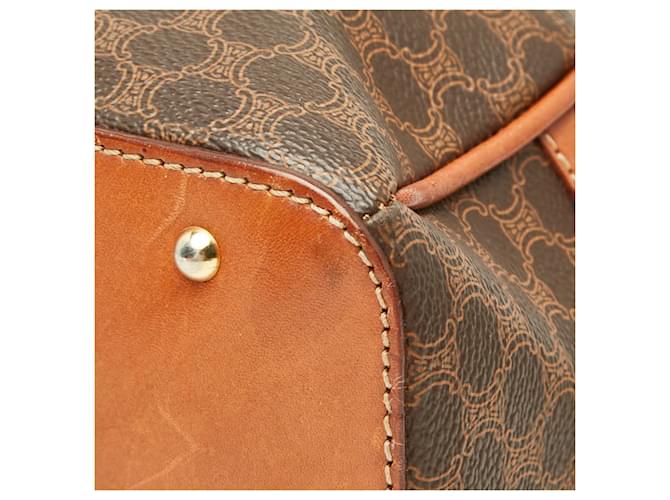Céline Borsa Celine Macadam Marrone - vista 6