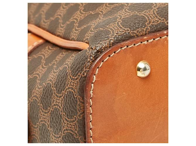 Céline Borsa Celine Macadam Marrone - vista 7