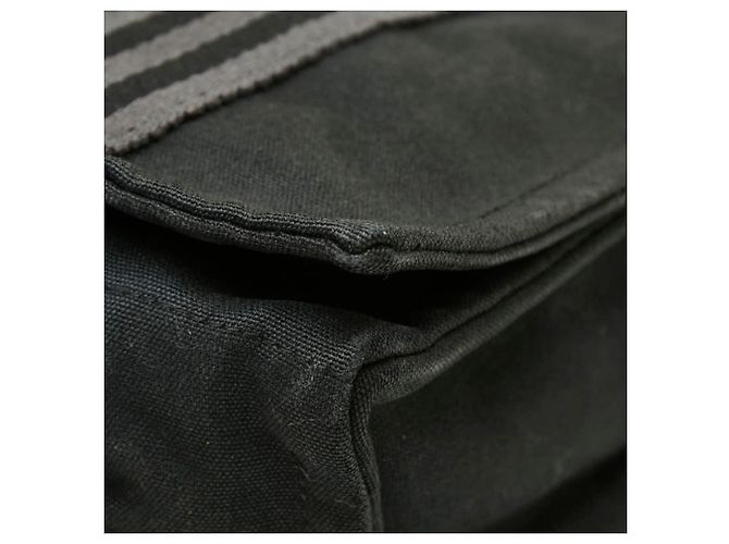 Hermès Borsa a tracolla e a spalla Hermes Fourre-Tout Bassas MM Marrone Nero - vista 4