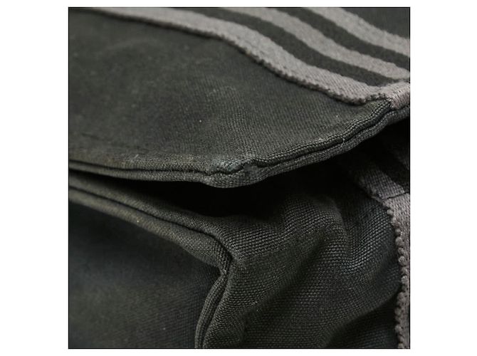 Hermès Borsa a tracolla e a spalla Hermes Fourre-Tout Bassas MM Marrone Nero - vista 5