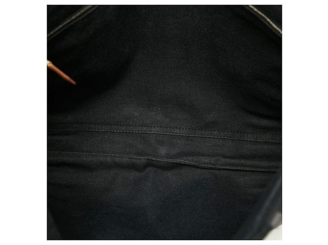 Hermès Borsa a tracolla e a spalla Hermes Fourre-Tout Bassas MM Marrone Nero - vista 8