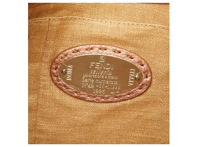 Borsa a tracolla Fendi Selleria Crossbody Rosa - vista 10