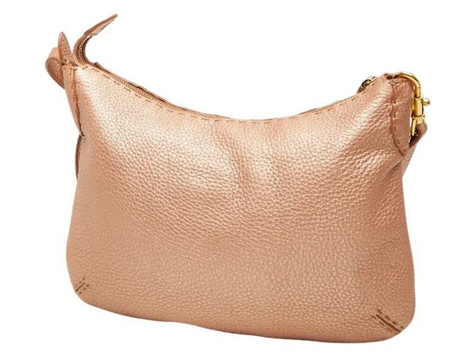 Borsa a tracolla Fendi Selleria Crossbody Rosa - vista 3
