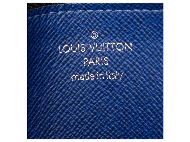 Tarjetero Louis Vuitton Monogram Taiga Rama Azul - vista 5
