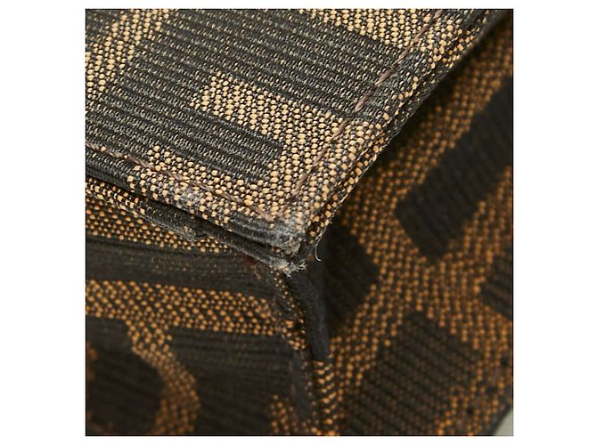 Borsa a tracolla Fendi Zucca Marrone - vista 6